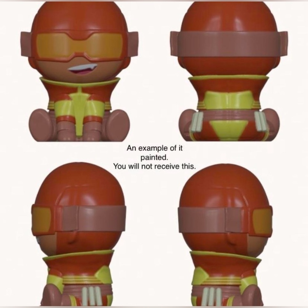 Invincible Rex Splode PLA “Plush” Figure Masked - Picture 5 of 5
